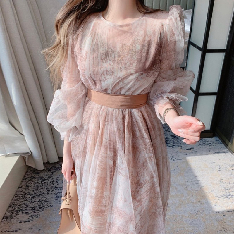【𝗥𝗘𝗔𝗗𝗬】GRANDY - Athelia Dress / Dress Lucinta Luna