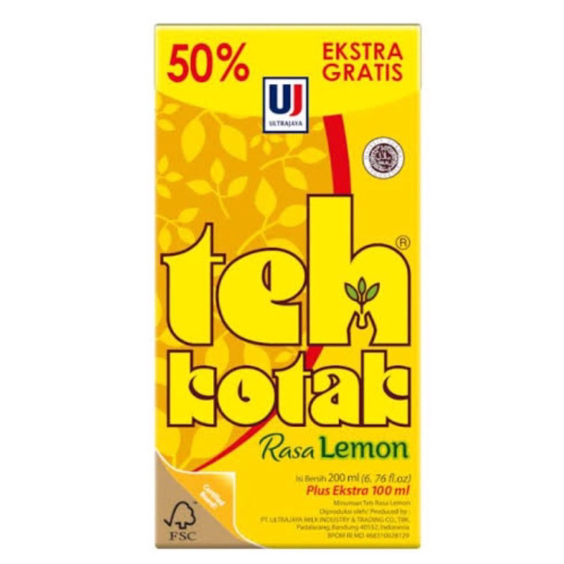 

Teh Kotak Lemon 300 mL