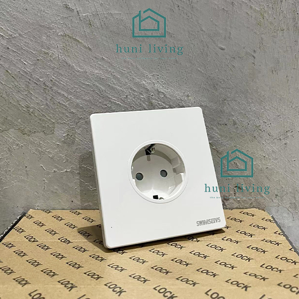 Saklar / Sakelar Lampu Putih White 1/2/3 Gang Electrical Switch 2 Way Engkel Hotel 2 Arah