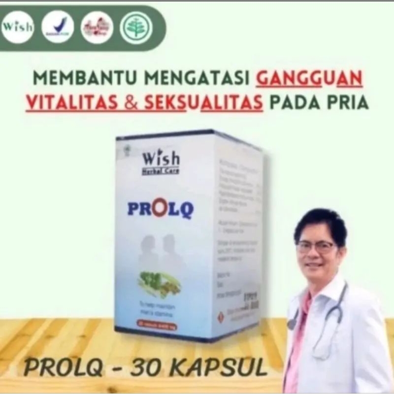 WISH PROLQ SUPLEMEN JANTAN DR BOYKE