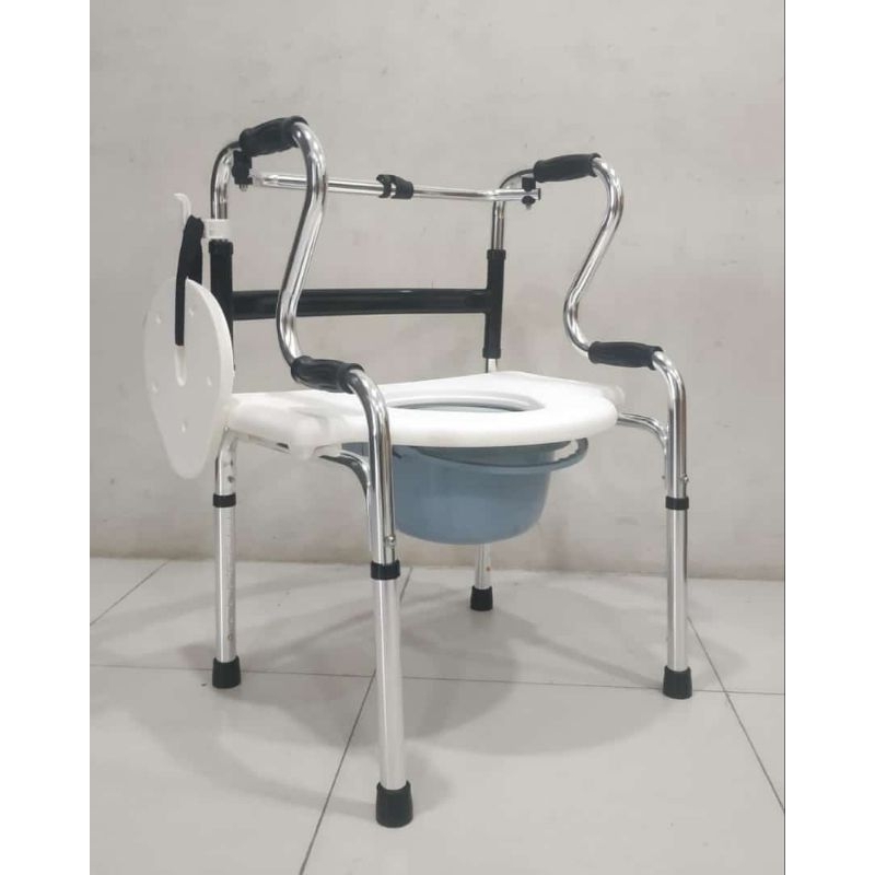 Kursi mandi lansia 5 in 1 KJT 935BS commode chair coremedix Commode+Walker