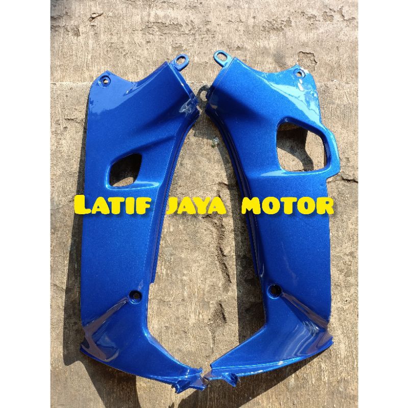 leksil sayap dalam Supra x 100 CC biru