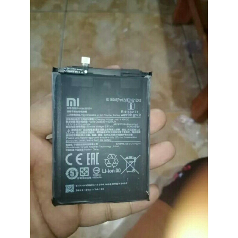 batre hp xiomi not 9 original