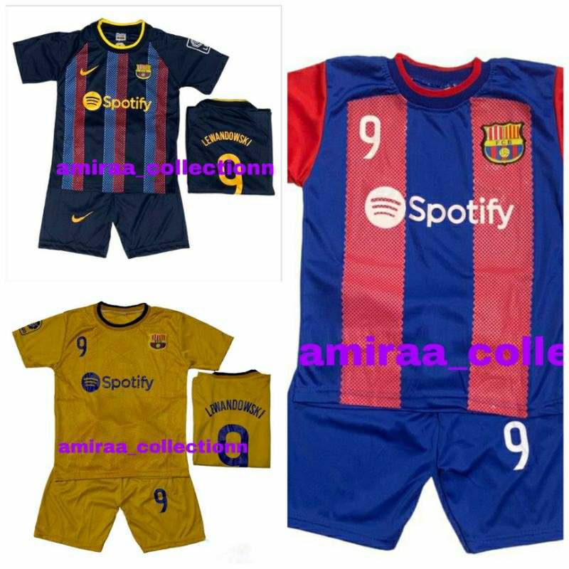 BISA COD / SETELAN BAJU BOLA LIGA ANAK TERBARU  / SET KAOS JERSEY BOLA ANAK LAKI LAKI TERMURAH