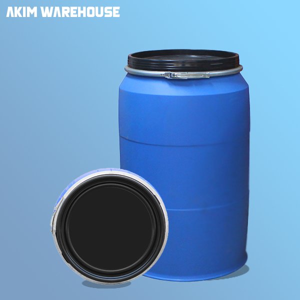 Drum Tong HDPE Grade ORI 220 Liter + Kunci Ring