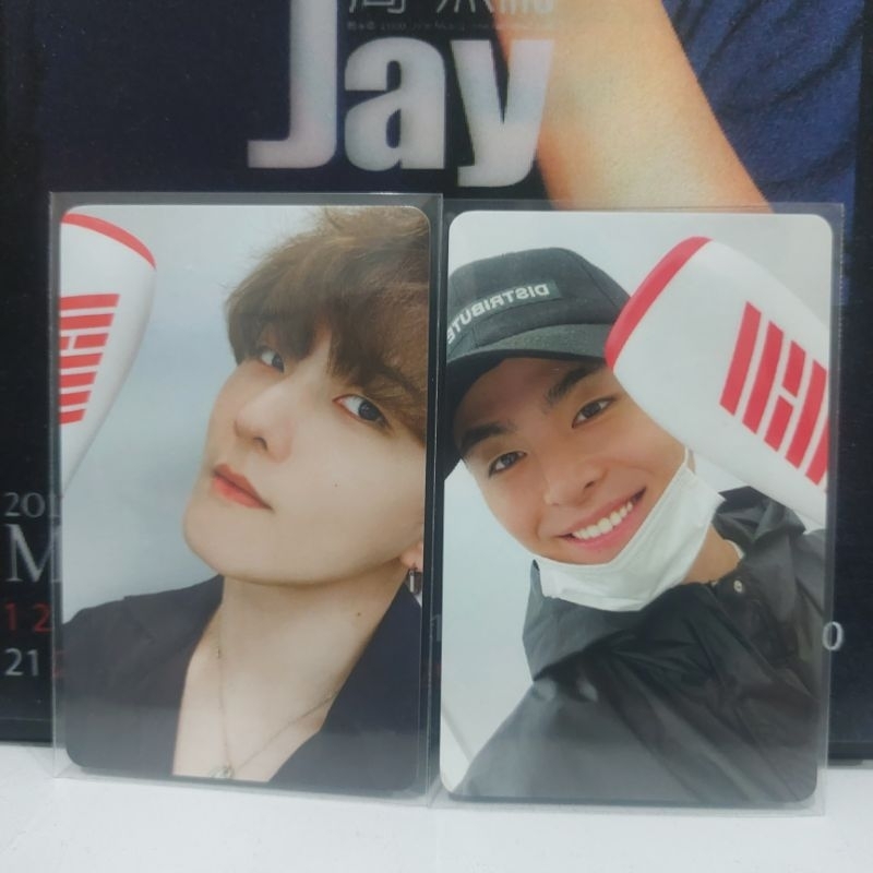 Photocard konbat lightstick iKON