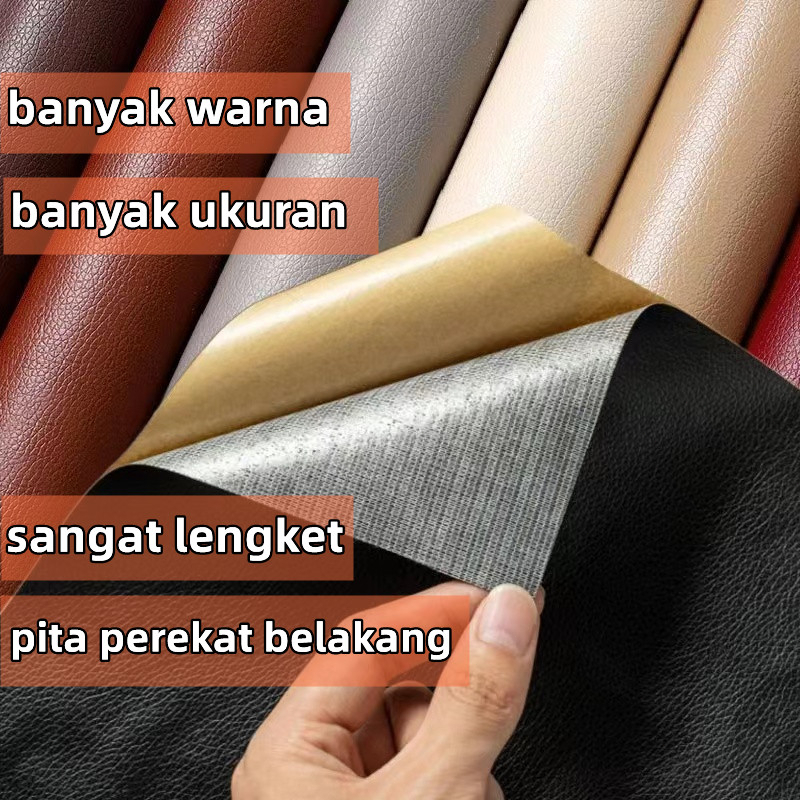 【Barang spot】70 * 150cm Sofa Perabot Kulit Perbaikan Diri Perekat PU Kulit Patch Stiker Perbaikan Sofa Kulit Stiker Kulit Asli Perbaikan