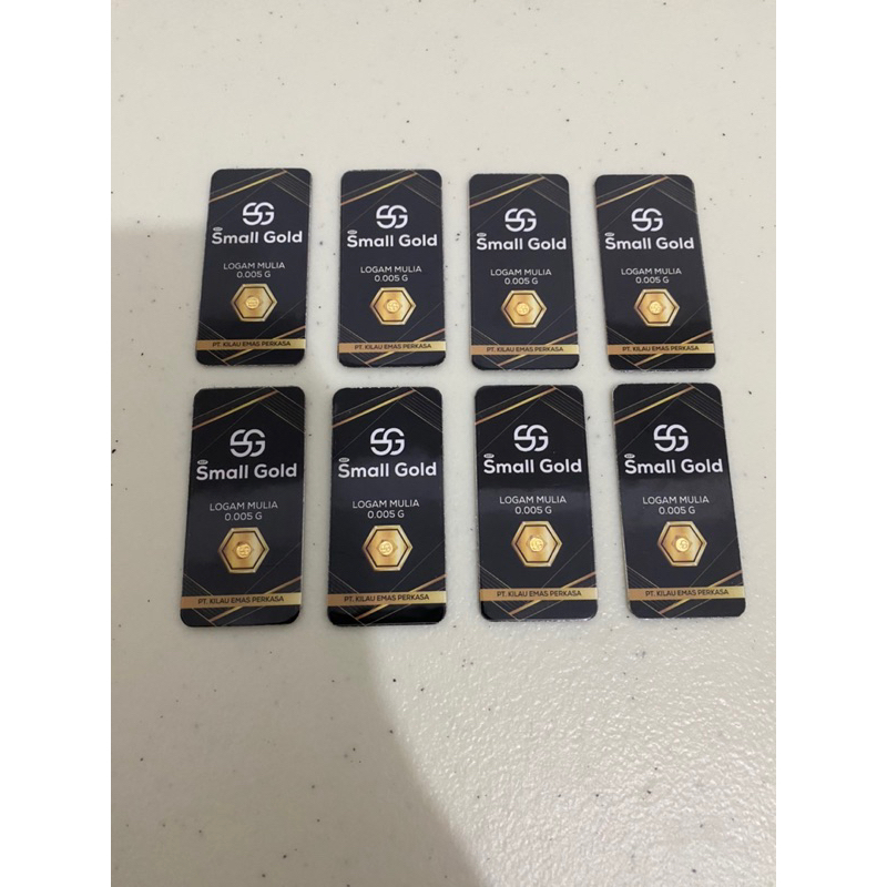 MICRO GRAM Emas murni 24 karat 0.001gr / 0.002gr / 0.005gr mini gold Babygold Baby gold