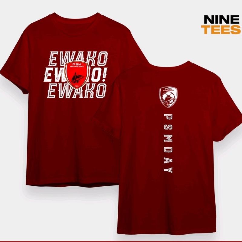 Kaos PSM Makassar PSMDAY/ Baju Ewako PSM Makassar