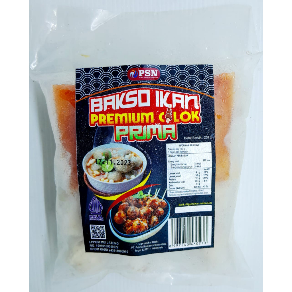 PRIMA BAKSO IKAN CILOK 250GR