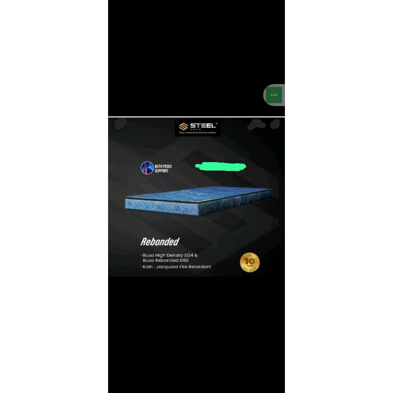 Tilam Busa Steel REBONDED