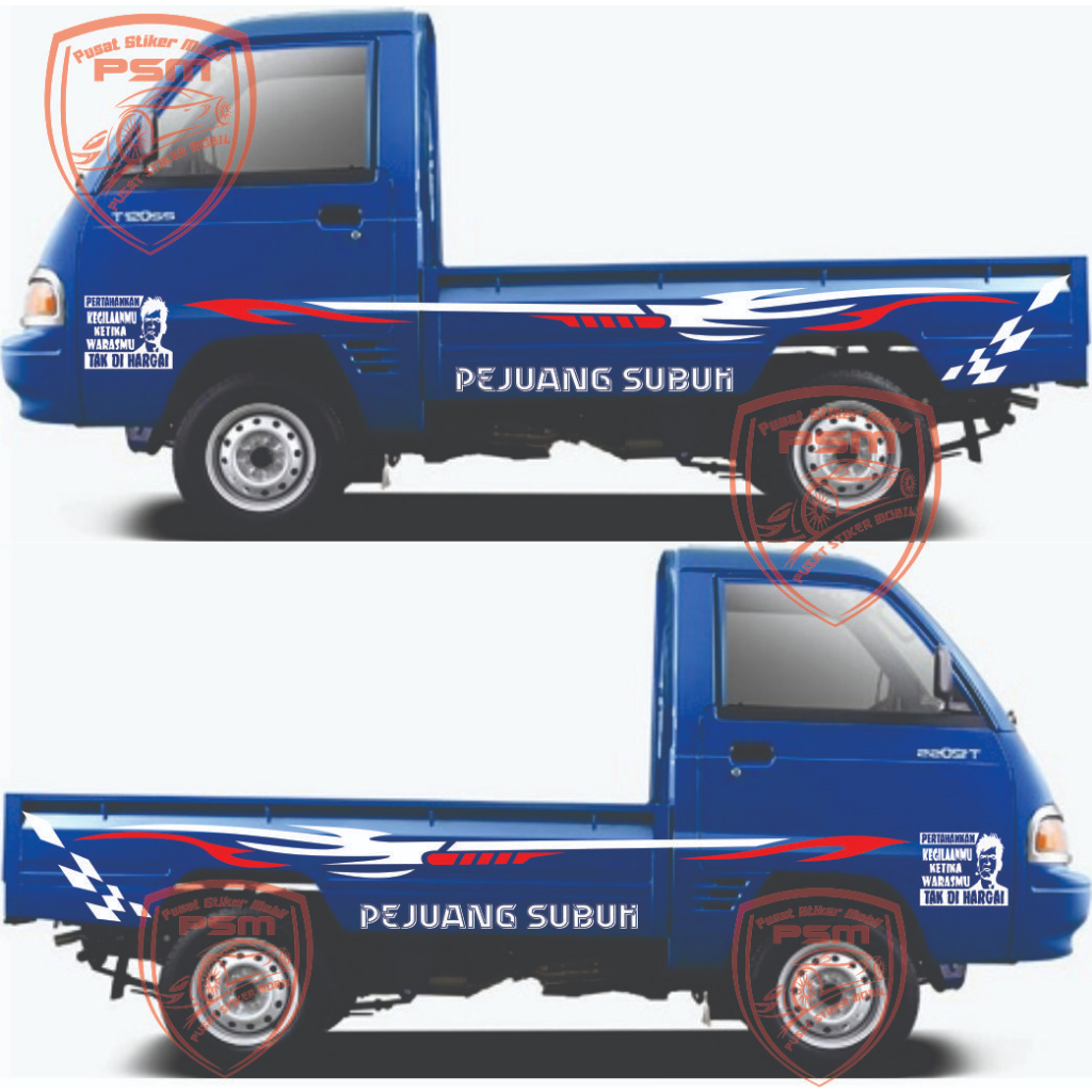 Sticker cutting mobil pick up ss carry futura Sticker Cutting Stiker Mobil Pickup Carry SS / Futura 