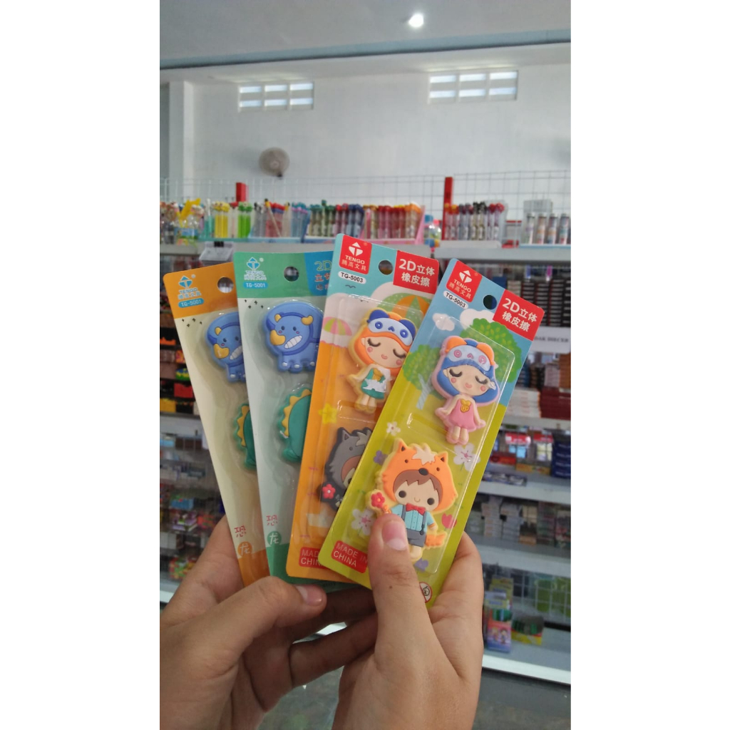 

Penghapus Karakter Fancy Tengo TG-5001 & TG-5003