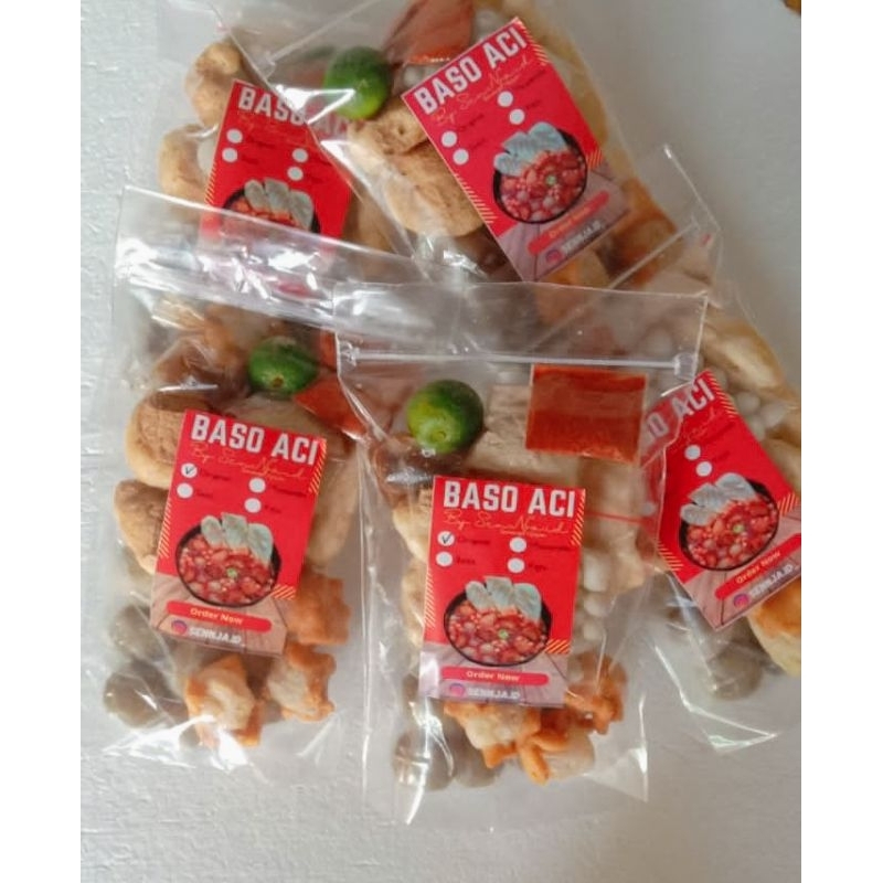 

Bakso aci senjaa super enak varian rasa