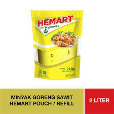 ANANDHADP - Minyak Goreng Hemart 2Liter