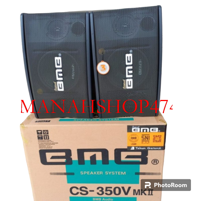 SPEAKER BMB CS 350V MKll 8 inch 2 pcs ORIGINAL BMB CS350V MKll