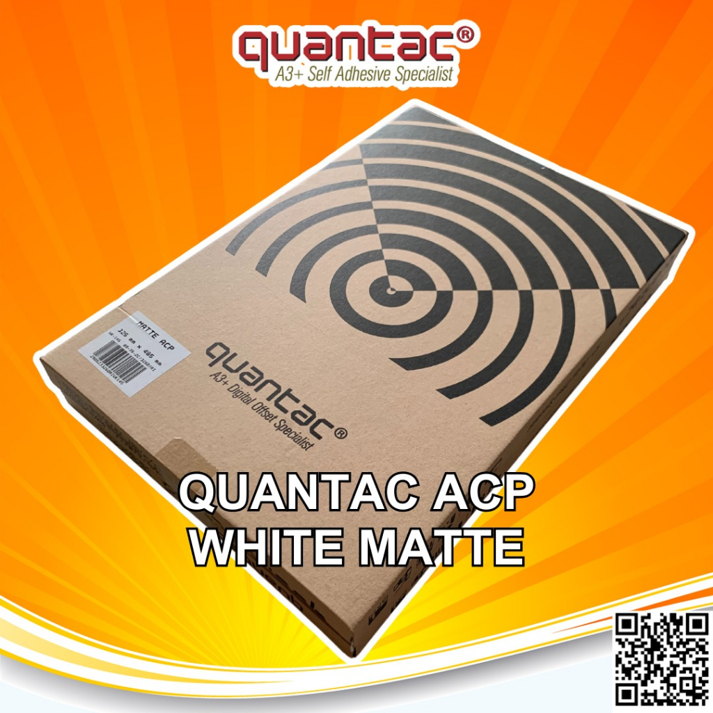 Quantac ACP Sticker Vinyl Laser Toner A3+ Stiker Print n Cut - PACK