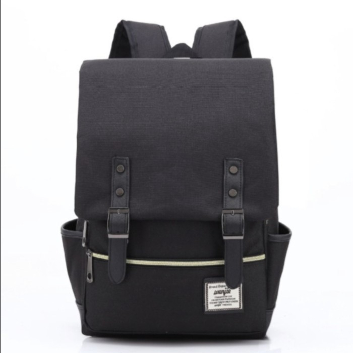 KOREAN STYLE BACKPACK/TAS RANSEL DENGAN PORT CHARGER IT-01