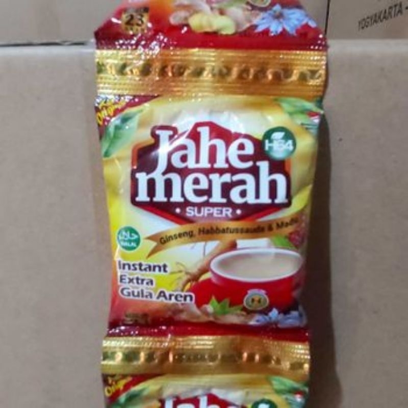 

Jahe Merah Gula Aren isi 12 Sacet H64