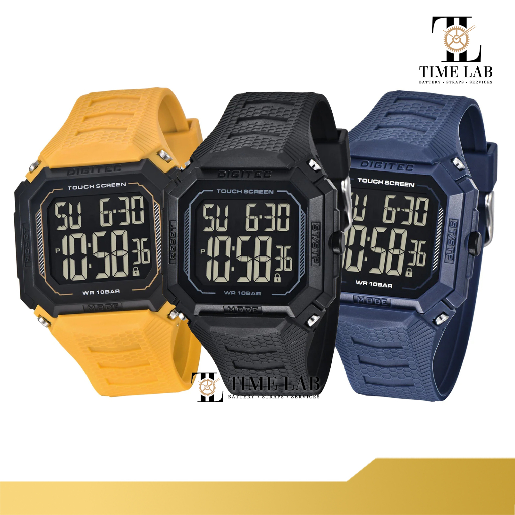 JAM TANGAN PRIA DIGITEC DS-8085T / DS 8085T DIGITAL 100% ORIGINAL