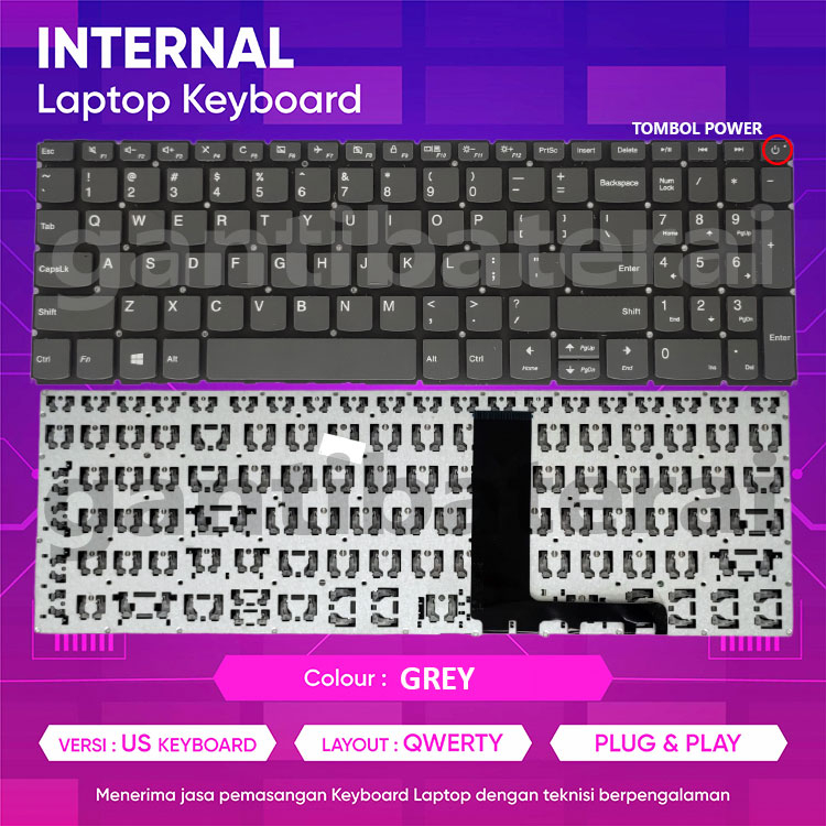 Keyboard 330-15ARR 330-15AST 330-15ICH 330-15ICN 330-15IGM