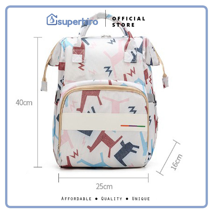 Tas Diaper Bag Backpack Traveling Baby Tas Bayi Ransel