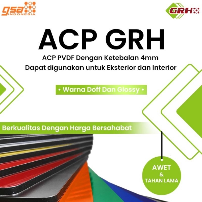 ACP GRH Aluminium Composite Panel 4mm Outdoor