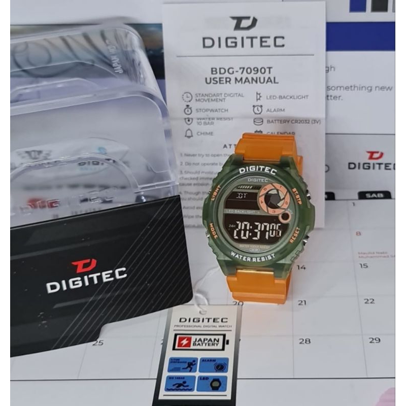 DIGITEC BDG-7090T JAM TANGAN WANITA ORIGINAL