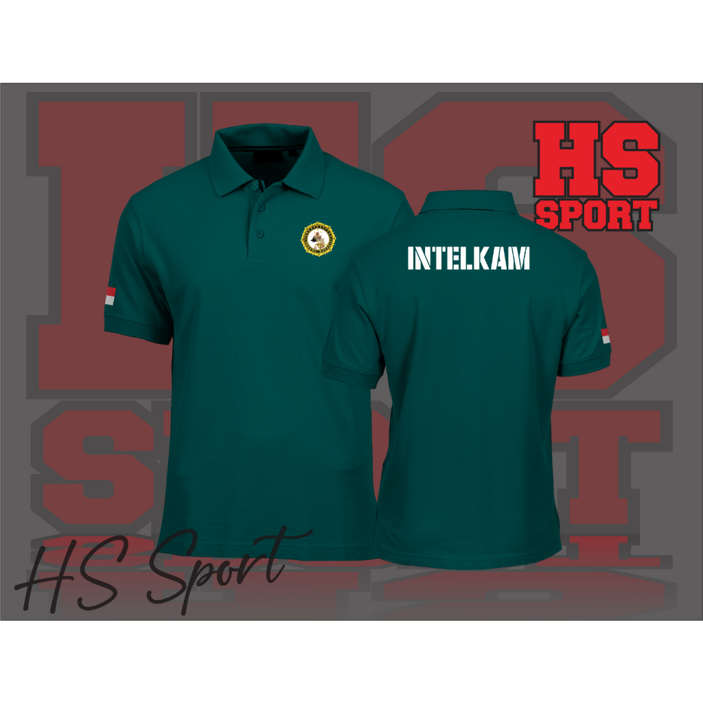 POLO INTELKAM - BAJU POLO TSHIRT - BAJU POLO KERAH INTELKAM