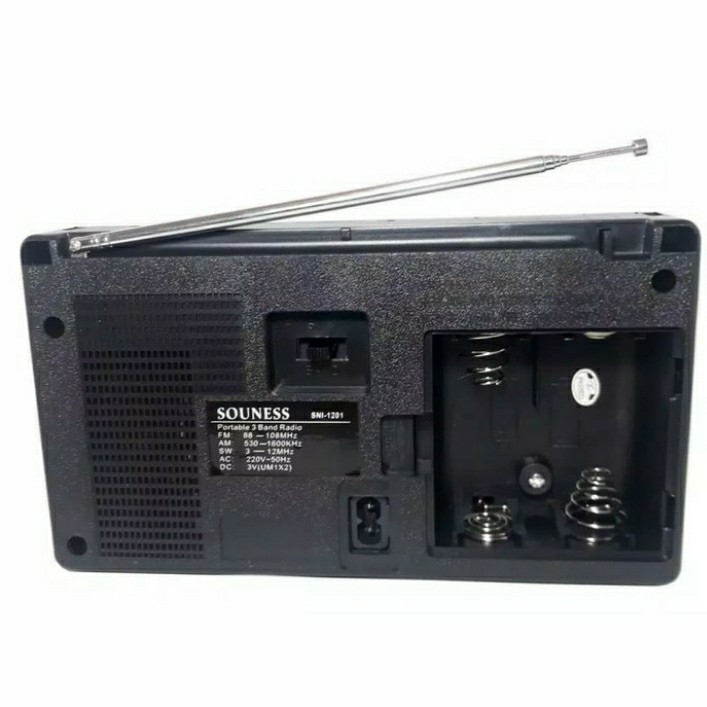 RADIO PORTABLE SOUNESS 4250 AM FM USB MODEL JADUL