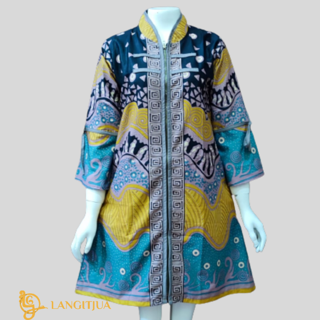 TUNIK RITS LYLIANA | DRESS BATIK BUSUI