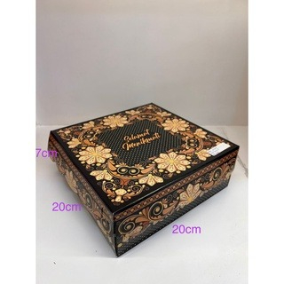 10 pcs OKEY Catering Box Batik Ceplik 20X20X7