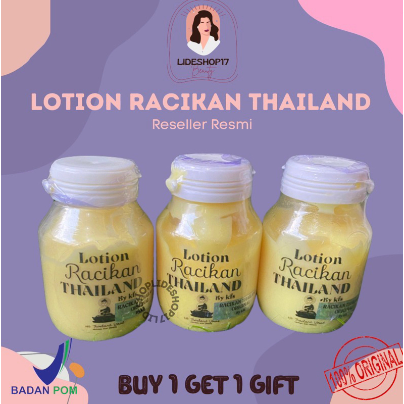 {JAMINAN ORI} LOTION HB RACIKAN THAILAND BY KFS 100ml