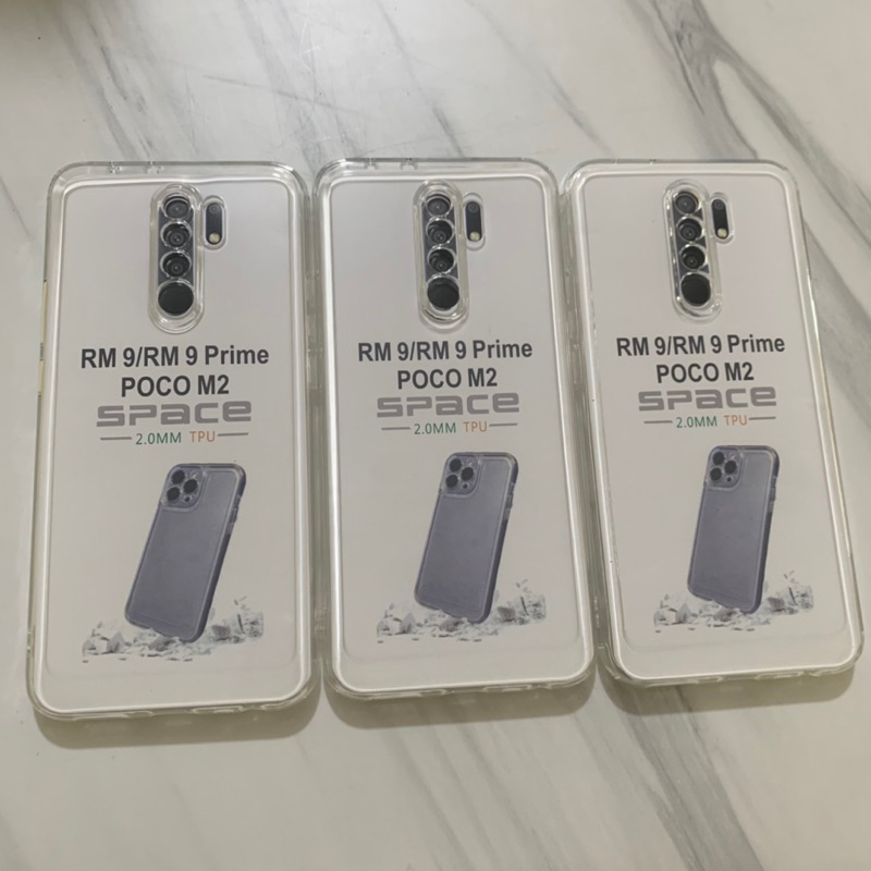 Softcase Xiaomi Redmi 9 Redmi 9A Redmi 9C Redmi 9T Redmi 10A - Case Clear Bening Space Tpu - UA