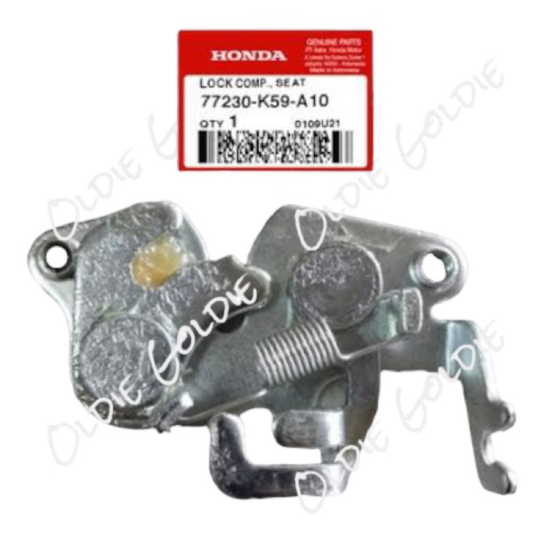 77230-K59-A10 Lawan Kunci Jok Sadel VARIO 125 150 2015 - 2018 Beat Deluxe K1A AHM