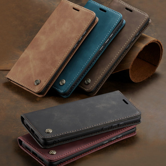 CASEME FLIP COVER case Samsung S10 S21 S21+ S21 FE S22 S22+ S23 S23+ Plus Ultra flip casing leather 
