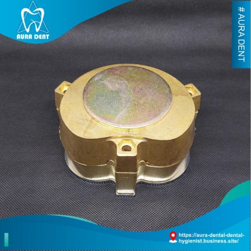 DENTAL CUVET GIGI AKRILIK GOLD & HITAM