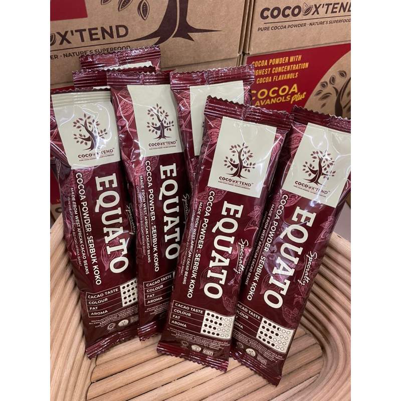 EQUATO Sachet Coco Powder No Sugar Rasa Istimewa