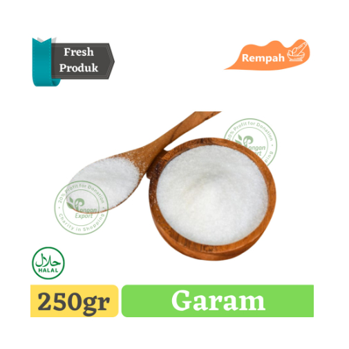 

Garam Yodium Premium Salt / Buah Bumbu Sayur Masak by Pangan Export