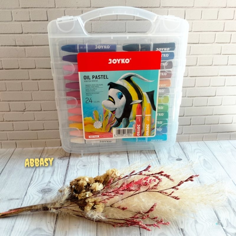 

Crayon Joyko Oil pastel OP-24S ( 24 warna )