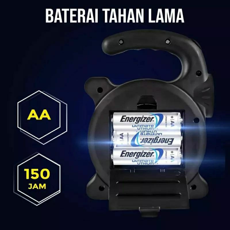 Senter Lampu Cob Senter Led Work Light Mini Batre AA T915