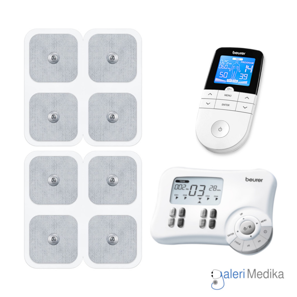 Electrode Set atau Pad untuk Beurer EM 41/ EM 49/ EM 80 ( 1 Box Isi 8Pcs ) / Pad Beurer EM41 / EM49 / EM81