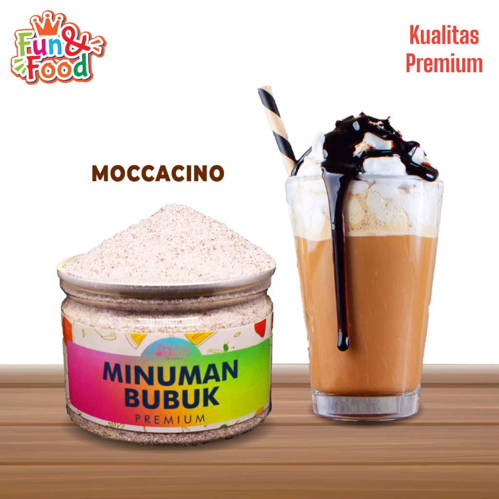 

Can Bubuk Minuman Moccacino Minuman Bubuk Moccacino Powder Kualitas Premium