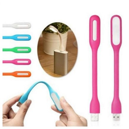 Lampu USB LED Mini Terang Sikat Powerbank Portable Emergency Lampu Belajar Murah