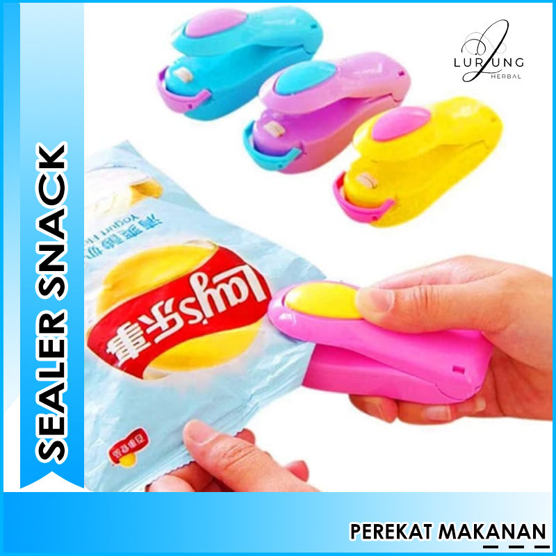 Mesin Handsealer Perekat Plastik Makanan Sealer Mini Portable Snack