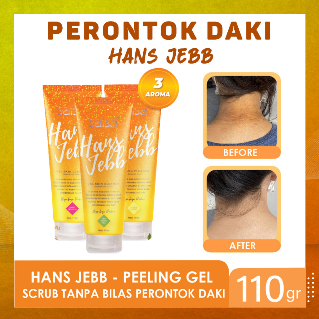 SALSA HANS JEBB gel skin cleanser/ PERONTOK DAKI TANPA BILAS SALSA