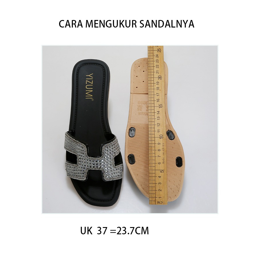 Sandal Wanita Yizumi | Sendal Wanita Model Hermes Yizumi l L1838-Y1