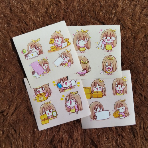 

Stiker Lucu Pengirim Kawai