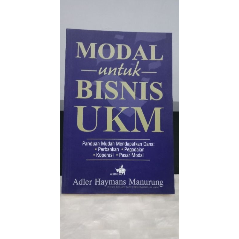 MODAL USAHA untuk BISNIS UKM/Buku bisnis/Buku Preloved