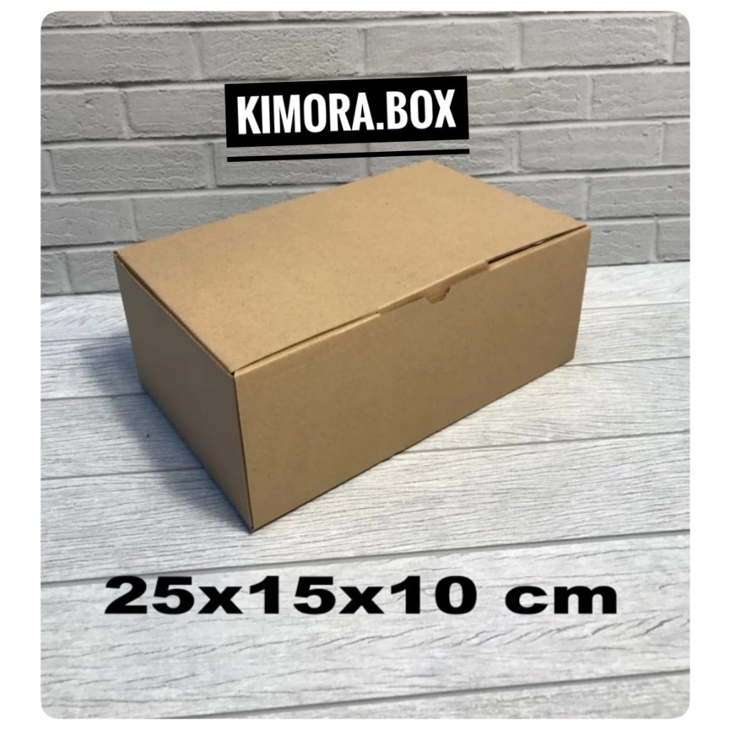 

kardus uk. 25x15x10 cm...box karton model pizza/die cut